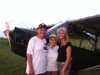Steve, Pat (WWII WASP), and Elaine